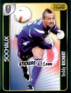 Figurina Top joueur(Teddy Richert) - Foot 2007-2008 - Panini