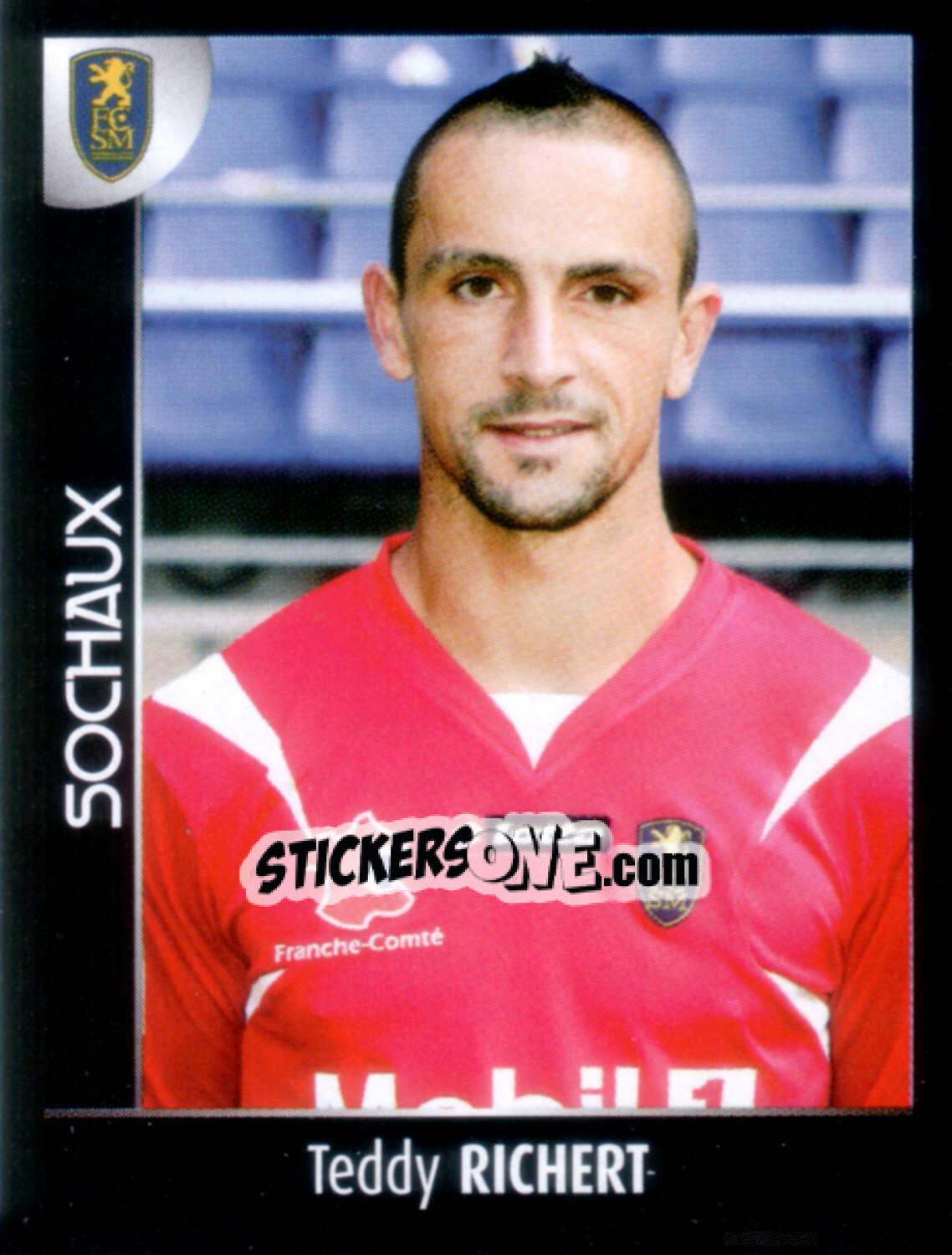 Sticker Teddy Richert - Foot 2007-2008 n. 423 - Panini