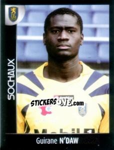 Sticker Guirane N'Daw - Foot 2007-2008 - Panini