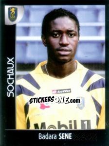 Cromo Badara Sene - Foot 2007-2008 - Panini