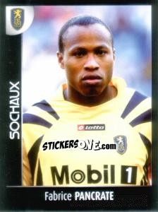 Figurina Fabrice Pancrate - Foot 2007-2008 - Panini