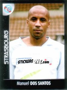 Sticker Manuel Dos Santos - Foot 2007-2008 n. 452 - Panini