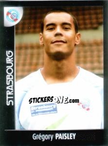 Sticker Grégory Paisley - Foot 2007-2008 n. 454 - Panini
