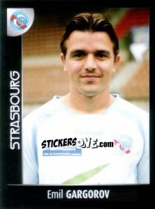 Figurina Emil Gargorov - Foot 2007-2008 - Panini