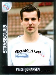 Sticker Pascal Johansen - Foot 2007-2008 - Panini