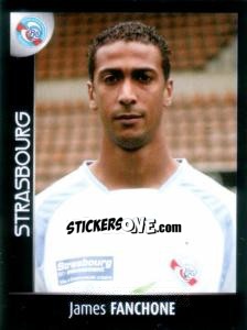 Sticker James Fanchone - Foot 2007-2008 - Panini