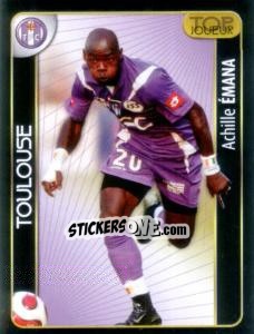 Sticker Top joueur(Achille émana) - Foot 2007-2008 - Panini