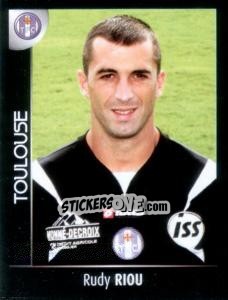 Sticker Rudy Riou - Foot 2007-2008 n. 475 - Panini
