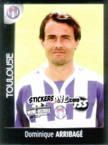 Cromo Dominique Arribagé - Foot 2007-2008 n. 476 - Panini