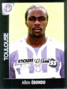 Cromo Albin ébondo - Foot 2007-2008 - Panini