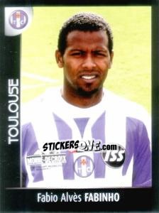 Figurina Fabio Alvès Fabinho - Foot 2007-2008 - Panini