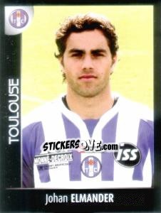 Figurina Johan Elmander - Foot 2007-2008 - Panini