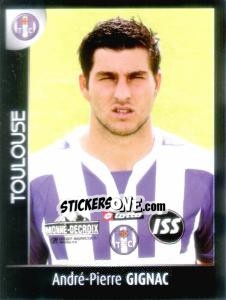 Sticker André-Pierre Gignac - Foot 2007-2008 n. 491 - Panini