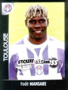 Sticker Fodé Mansare - Foot 2007-2008 n. 492 - Panini