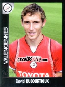 Sticker David Ducourtioux - Foot 2007-2008 n. 503 - Panini