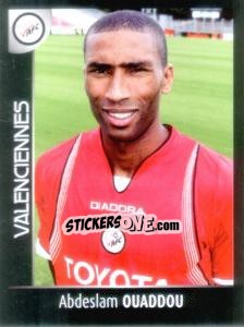 Sticker Abdeslam Ouaddou - Foot 2007-2008 n. 505 - Panini