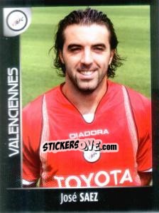 Sticker José Saez - Foot 2007-2008 n. 514 - Panini