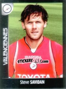 Sticker Steve Savidan - Foot 2007-2008 n. 518 - Panini