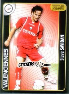 Sticker Top joueur(Steve Savidan) - Foot 2007-2008 n. 520 - Panini