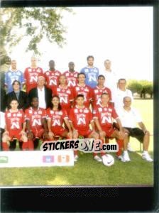 Sticker Équipe(puzzle) - Foot 2007-2008 n. 565 - Panini