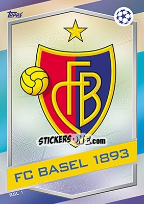 Figurina Club Emblem - UEFA Champions League 2016-2017. Match Attax - Topps