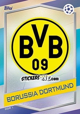 Sticker Club Emblem - UEFA Champions League 2016-2017. Match Attax n. DOR1 - Topps