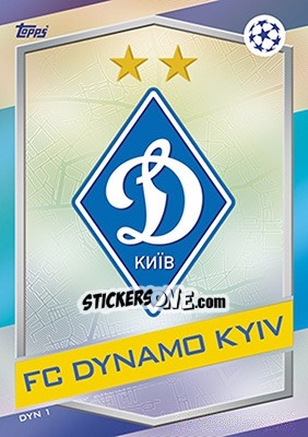 Sticker Club Emblem - UEFA Champions League 2016-2017. Match Attax - Topps