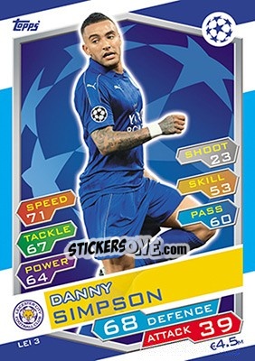 Cromo Danny Simpson