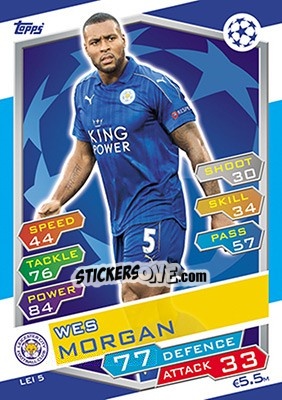 Sticker Wes Morgan