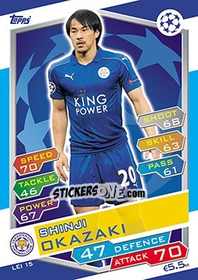 Cromo Shinji Okazaki