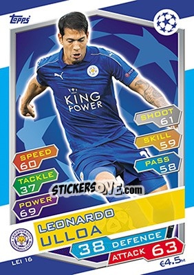 Cromo Leonardo Ulloa