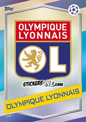 Cromo Club Emblem - UEFA Champions League 2016-2017. Match Attax - Topps