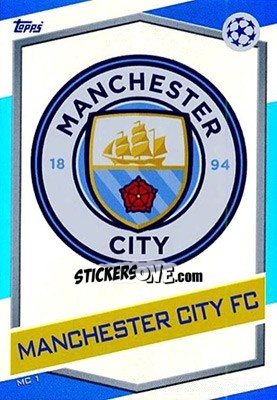 Sticker Club Emblem - UEFA Champions League 2016-2017. Match Attax - Topps