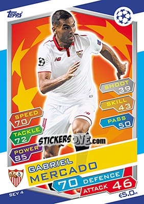 Sticker Gabriel Mercado