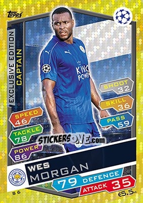 Cromo Wes Morgan