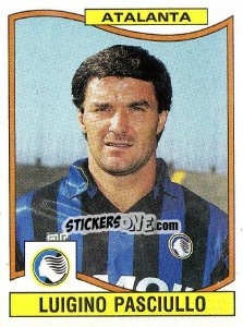 Sticker Luigino Pasciullo - Calciatori 1990-1991 n. 6 - Panini