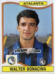 Sticker Walter Bonacina - Calciatori 1990-1991 n. 7 - Panini