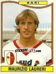 Sticker Maurizio Laureri - Calciatori 1990-1991 - Panini