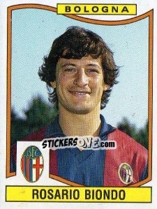 Figurina Rosario Biondo - Calciatori 1990-1991 n. 43 - Panini