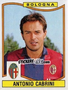 Sticker Antonio Cabrini - Calciatori 1990-1991 n. 44 - Panini