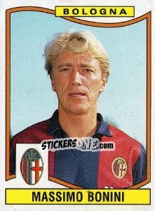 Sticker Massimo Bonini - Calciatori 1990-1991 n. 45 - Panini