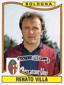 Cromo Renato Villa - Calciatori 1990-1991 - Panini