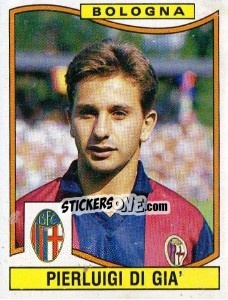 Sticker Pierluigi Di Gia' - Calciatori 1990-1991 n. 55 - Panini