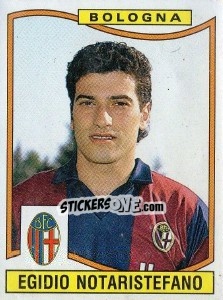 Sticker Egidio Notaristefano - Calciatori 1990-1991 - Panini
