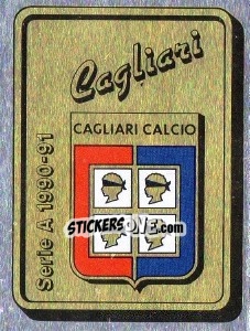 Sticker Scudetto - Calciatori 1990-1991 n. 58 - Panini