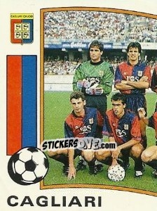 Figurina Squadra - Calciatori 1990-1991 - Panini