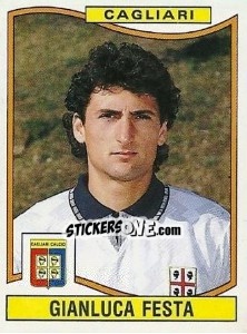 Sticker Gianluca Festa - Calciatori 1990-1991 - Panini