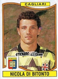 Cromo Nicola Di Bitonto - Calciatori 1990-1991 - Panini