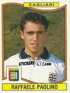 Cromo Raffaele Paolino - Calciatori 1990-1991 - Panini
