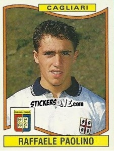 Figurina Raffaele Paolino - Calciatori 1990-1991 n. 76 - Panini
